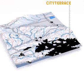 3d view of City Terrace