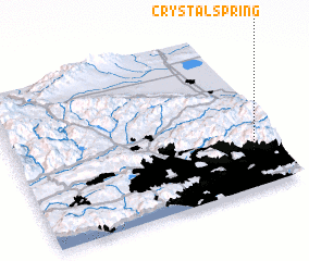 3d view of Crystal Spring