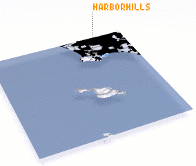 3d view of Harbor Hills