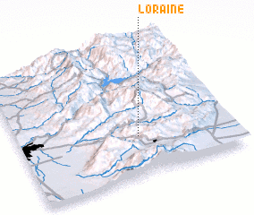 3d view of Loraine