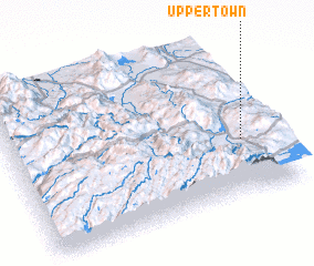 3d view of Upper Town