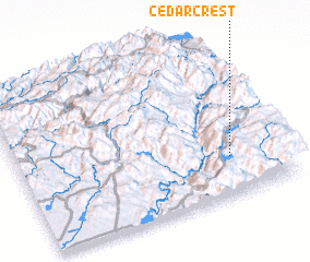 3d view of Cedar Crest