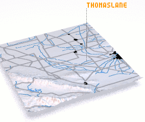 3d view of Thomas Lane