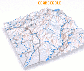 3d view of Coarsegold