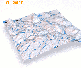 3d view of Elk Point