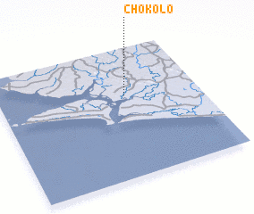 3d view of Chokolo
