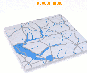 3d view of Boulon Kadié