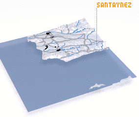 3d view of Santa Ynez