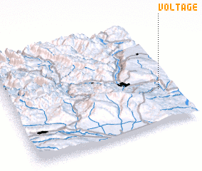 3d view of Voltage