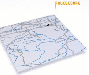 3d view of Pouce Coupé