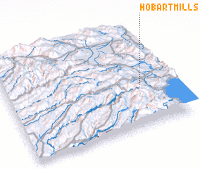 3d view of Hobart Mills