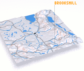 3d view of Brooks Mill