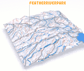 3d view of Feather River Park