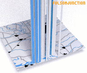 3d view of Folsom Junction