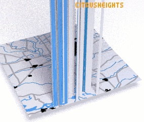 3d view of Citrus Heights