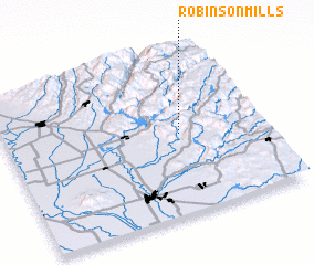 3d view of Robinson Mills