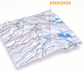 3d view of Deer Creek