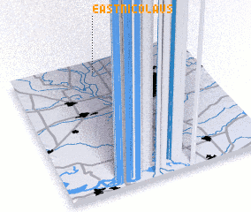 3d view of East Nicolaus