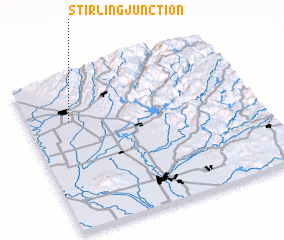 3d view of Stirling Junction