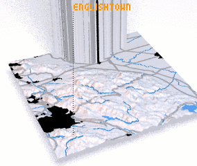 3d view of English Town