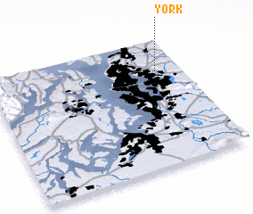 3d view of York