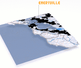 3d view of Emeryville