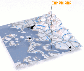 3d view of Camp Diana