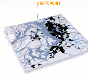 3d view of Agate Point