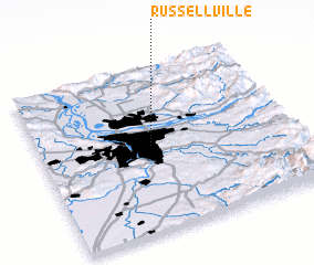 3d view of Russellville