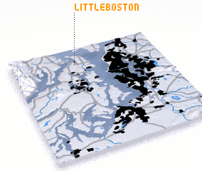 3d view of Little Boston