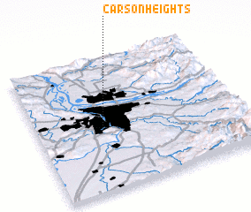 3d view of Carson Heights