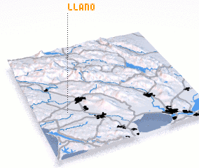 3d view of Llano