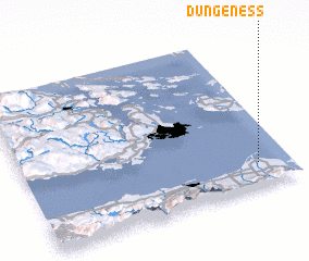 3d view of Dungeness
