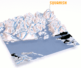 3d view of Squamish