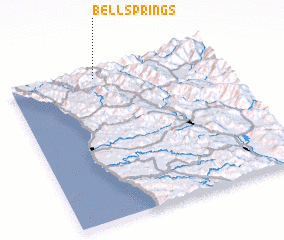 3d view of Bell Springs