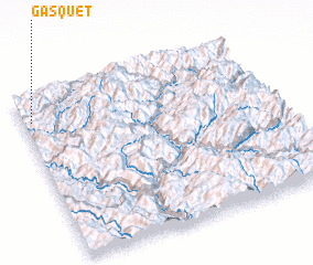 3d view of Gasquet