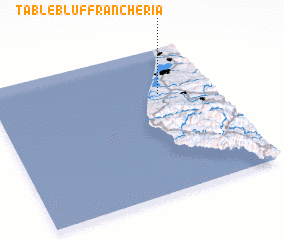 3d view of Table Bluff Rancheria