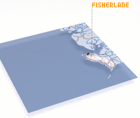 3d view of Fisher Lane