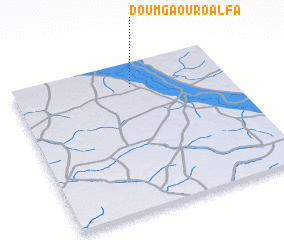 3d view of Doumga Ouro Alfa