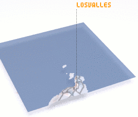 3d view of Los Valles