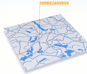 3d view of Kambé Saourou