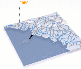 3d view of Goré