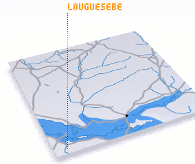 3d view of Lougué Sébé