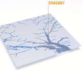 3d view of Skagway