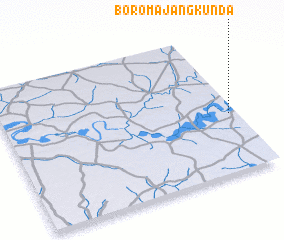 3d view of Boro Majang Kunda