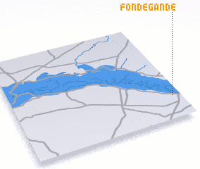 3d view of Fondé Gandé