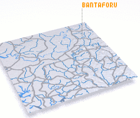 3d view of Bantã Foru