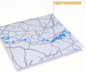 3d view of Fadiyakounda