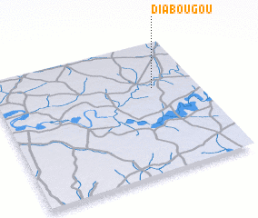 3d view of Diabougou