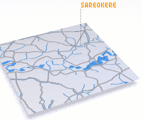 3d view of Saré Okéré